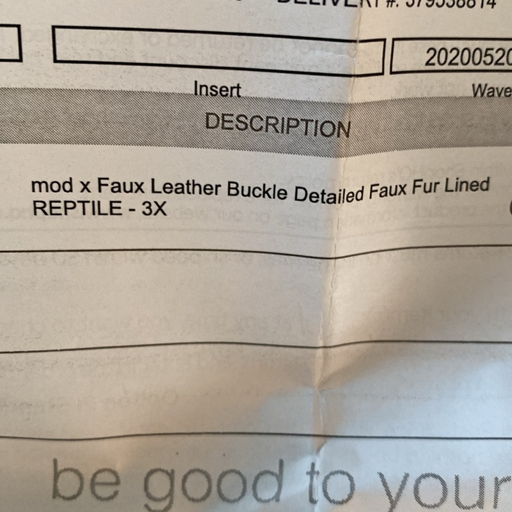 Mod -X  3XL faux reptile jacket - Picture 10 of 15
